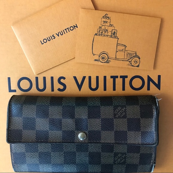 Louis Vuitton classic Damien Ebene wallet - Picture 1 of 5